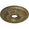 Ekena Millwork Granada Medallion (Canopies up to 6 5/8"), 18"OD x 3 1/2"ID x 2 1/2"P, Mississippi Mud Crackle CM18GAMMC - alternate 3